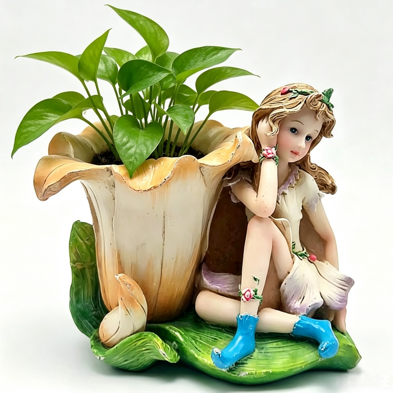 Potsticker Mold - Blume Fee Vase Kaktus Silikon Form