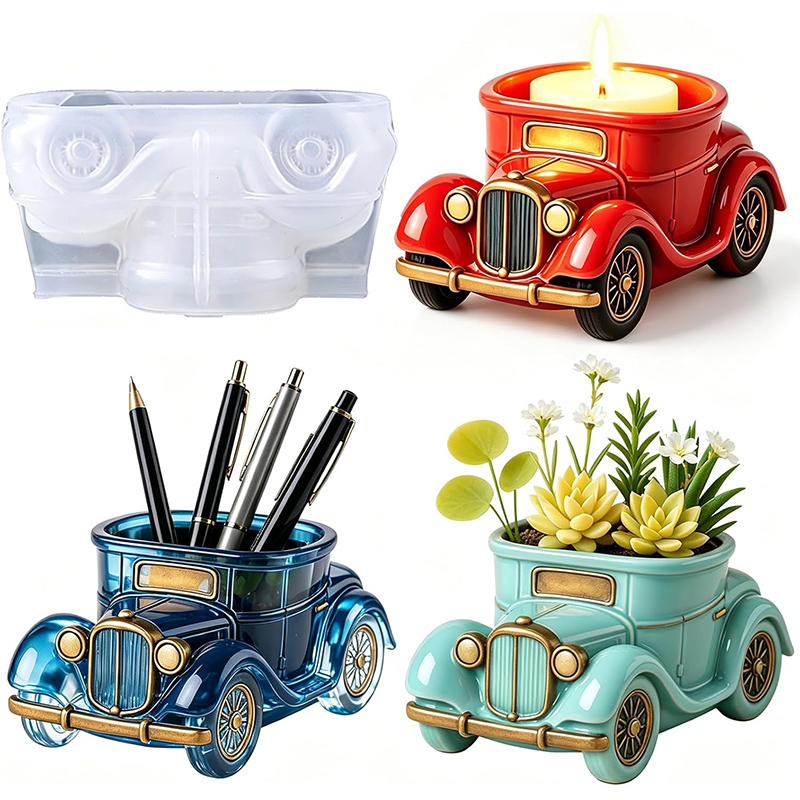 3D Vintage Bus Auto Sukkulente – Potsticker Mold Bewertung und Preis