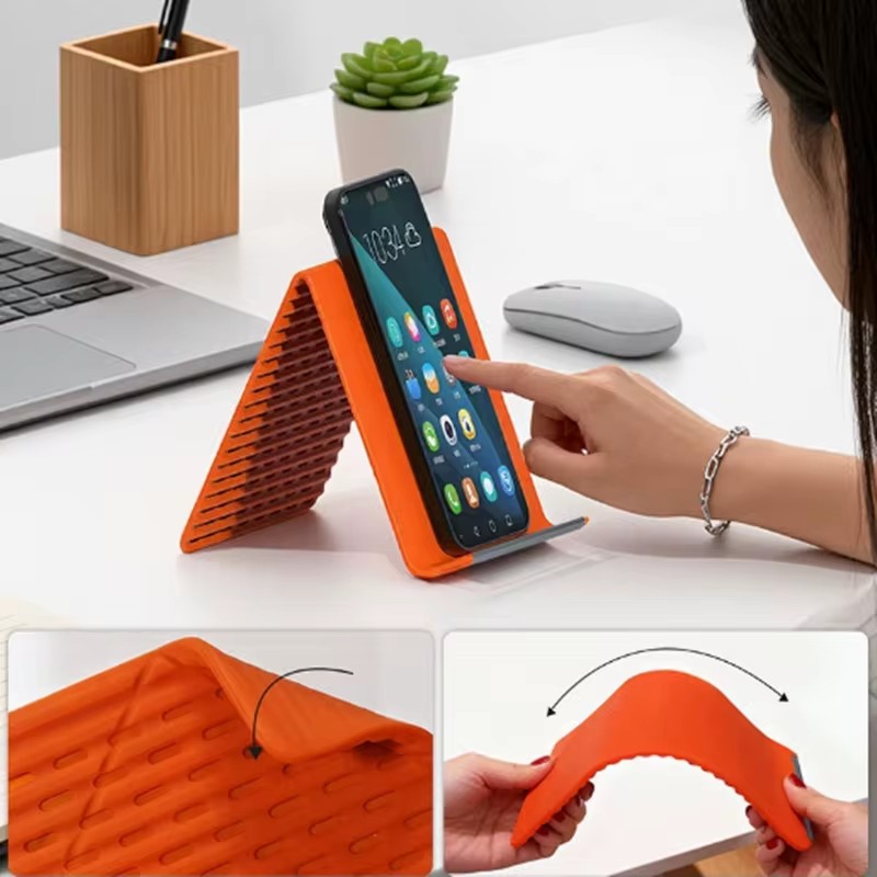 Tragbarer Silikon-Handyhalter, – Taco Stand Holder Bewertung und Preis