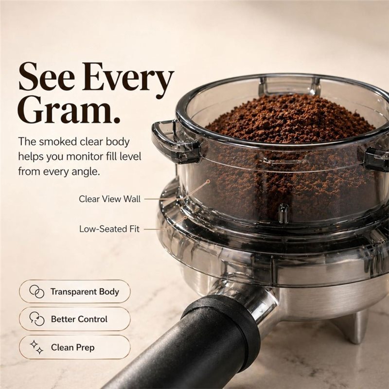 B15C Dosiertrichter 54mm Twist – Breville Espresso Barista Touch Bewertung und Preis
