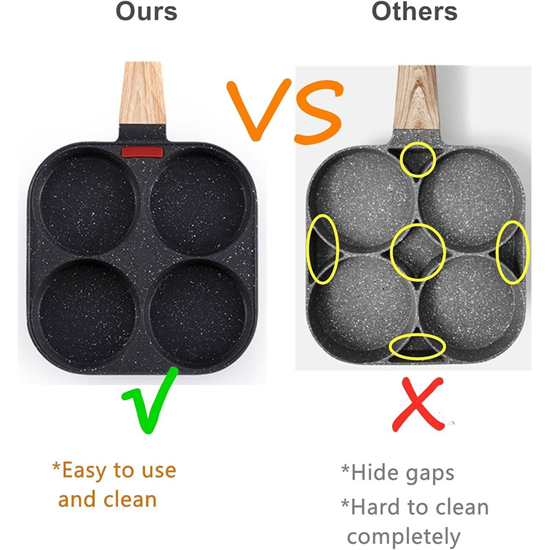 Bratpfanne für vertieftes Ei m – Egg Waffle Pan Bewertung und Preis